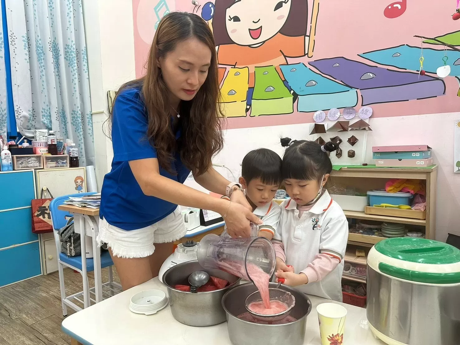 🥛主題活動 ~ 水果點點名:西瓜果汁🍉DIY 🥛主題活動 ~ 水果點點名:西瓜果汁🍉DIY