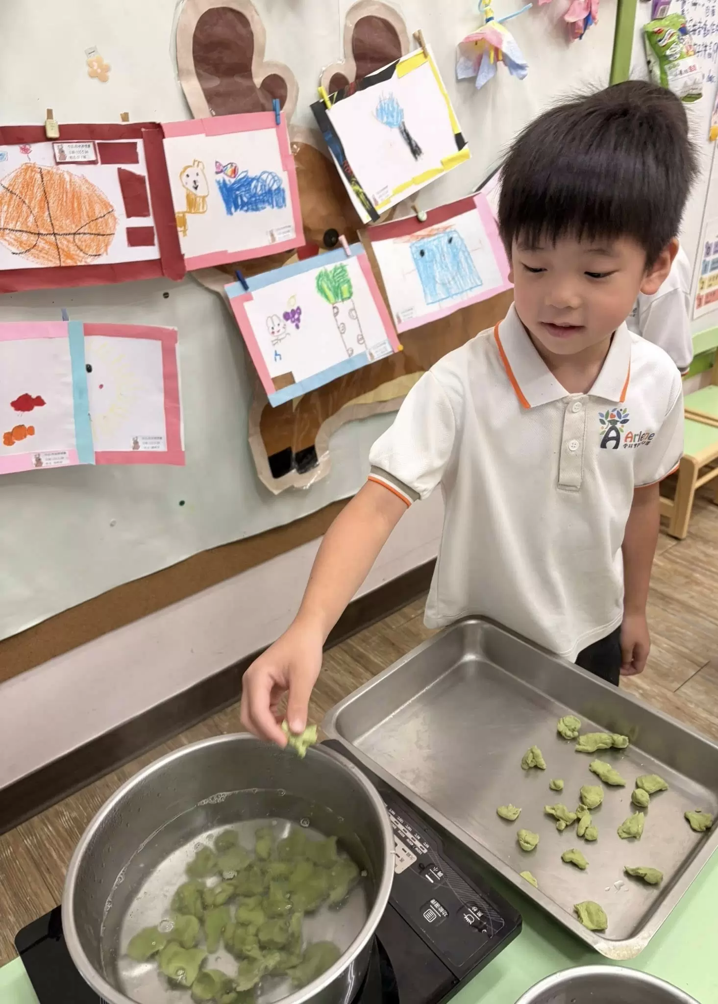 🌿【小小主廚變身記|天然地瓜葉麵疙瘩DIY】🍜 🌿【小小主廚變身記|天然地瓜葉麵疙瘩DIY】🍜