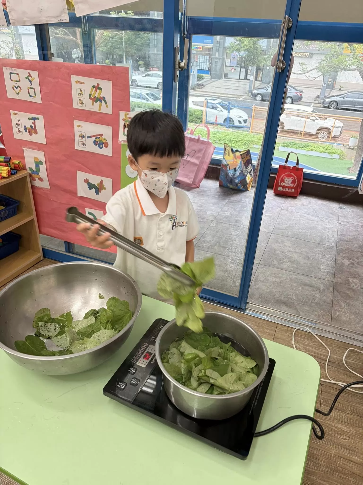 🌿【小小主廚變身記|天然地瓜葉麵疙瘩DIY】🍜 🌿【小小主廚變身記|天然地瓜葉麵疙瘩DIY】🍜